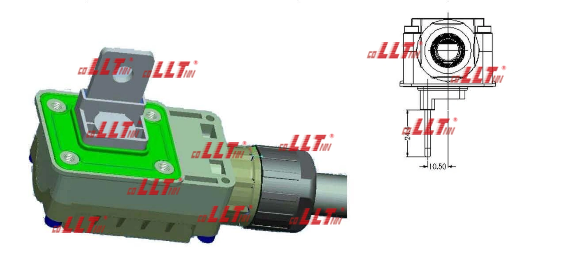 T-type Standard 1 High-Efficiency Photovoltaic Interconnection Connector